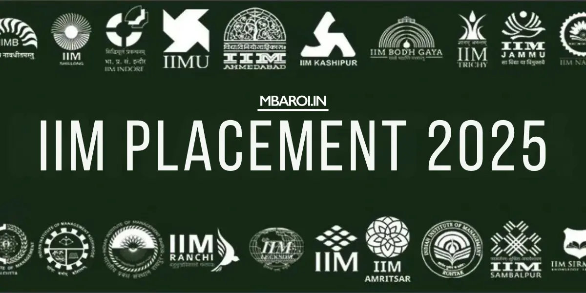 IIM Placements Report 2025