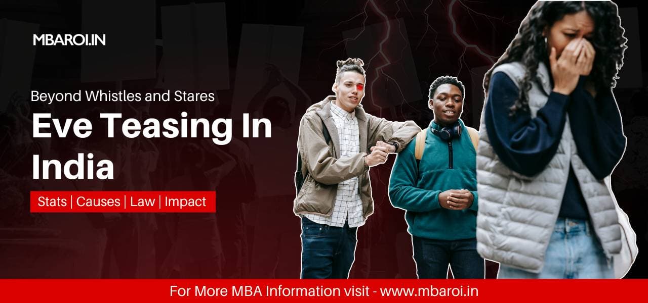 Eve Teasing In India depicted by Man eve teasing women 