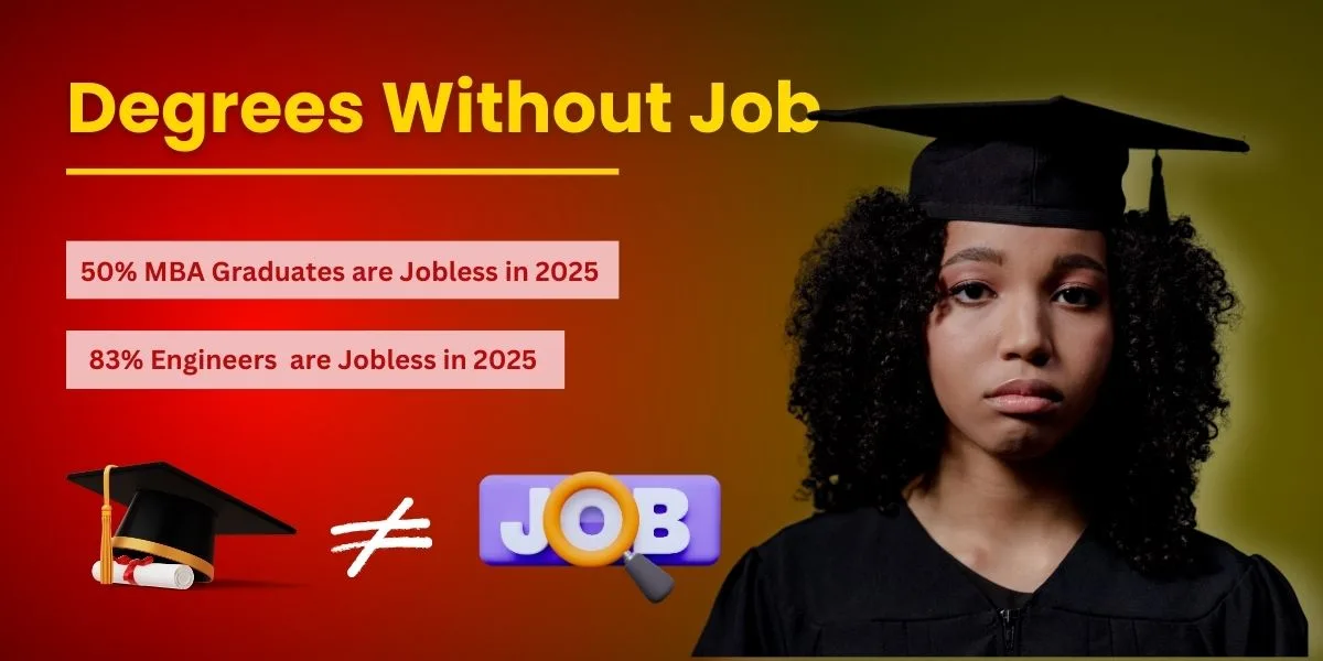 Graduates sitting idle, MBA degree holders unemployed – Job Crisis 2025