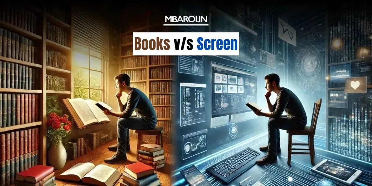 Books vs Screens: Impact on Us