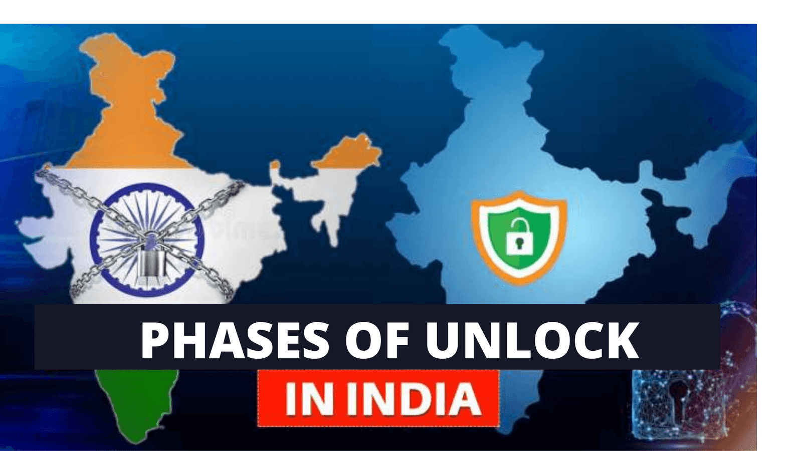 Lock Down in India After 4 Phases of Lockdown, ‘Unlock’ begins.