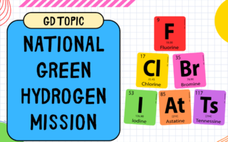 National Green Hydrogen Mission -GD Topic