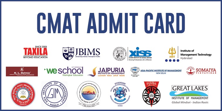 CMAT admit card-2023